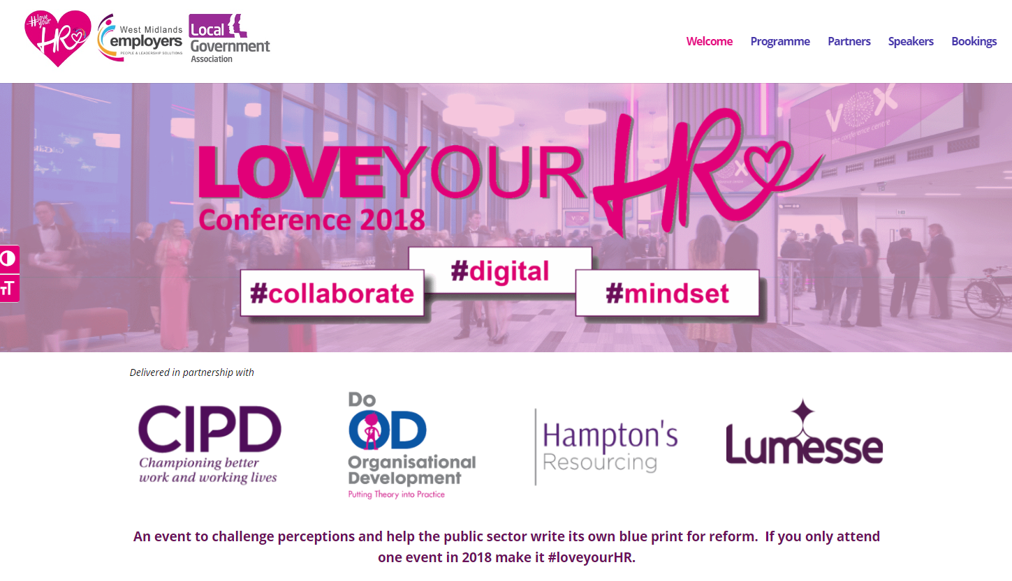 Love your HR Conf website